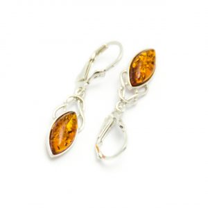 Healing Light Online Psychic Readings and Merchandise Baltic Amber Drop Earrings