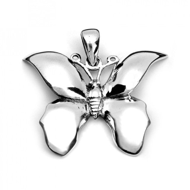 Healing Light Online Psychic Readings and Merchandise Sterling Silver Butterfly Pendant