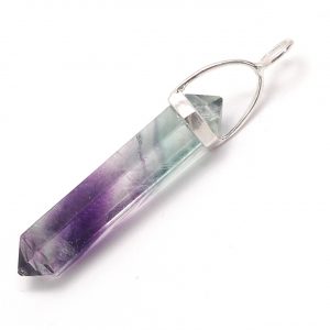 Healing Light Online Psychic Readings and Merchandise Fluorite Point Pendant