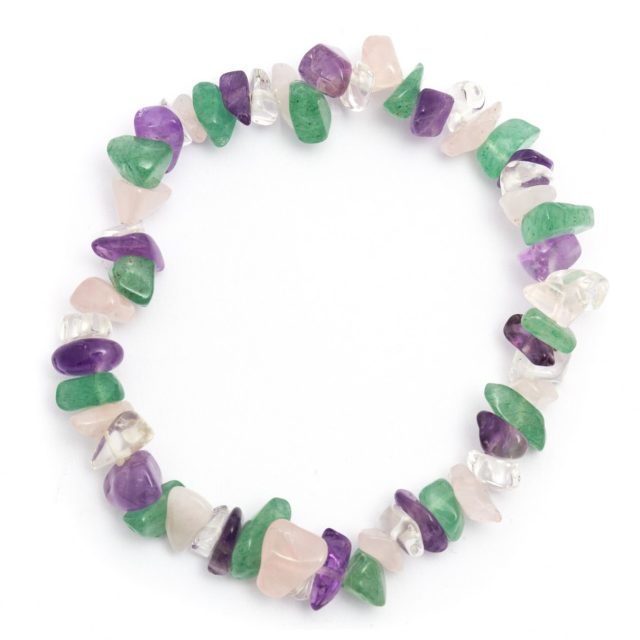 Healing Light Online Psychic Readings and Merchandise Four Stone Chip Bracelet