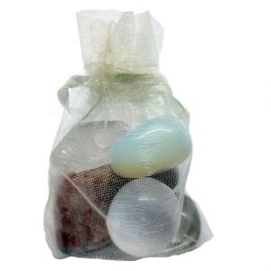 Healing Light Meditation Pack Crystals to aid Meditation Crystals in Bag