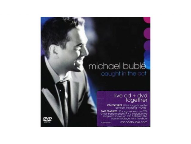 Caught in the Act by Michael Bublé CD and DVD For Sale