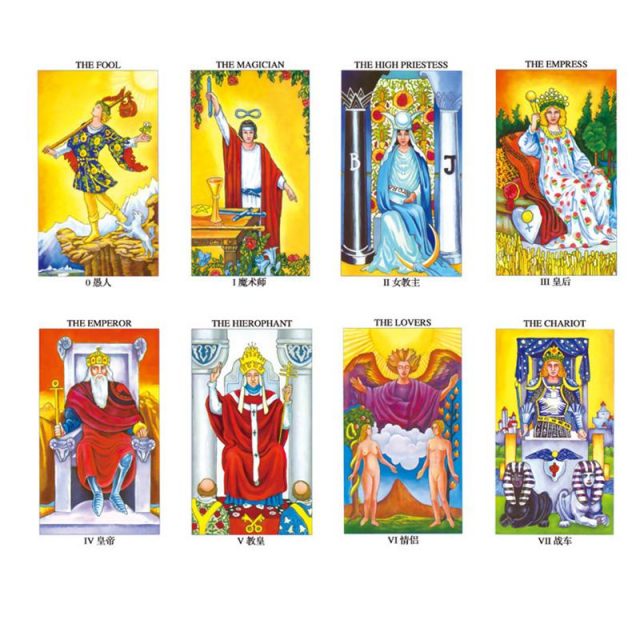 Healing Light Online Psychic Readings and Merchandise The Radiant Waite tarot Deck