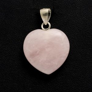 Healing Light Online Psychic Readings and Merchandise Rose Quartz Pendant Heart