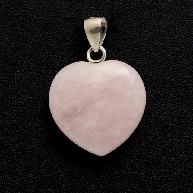 Healing Light Online Psychic Readings and Merchandise Rose Quartz Pendant Heart