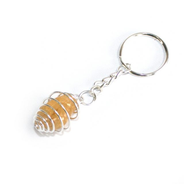 Healing Light Online Psychic Readings and Merchandise Keyring Spiral Cages