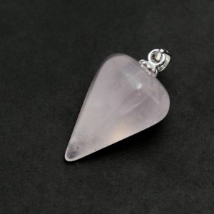 Healing Light Online Psychic Readings and Merchandise Rose Quartz Pendulum Pendant