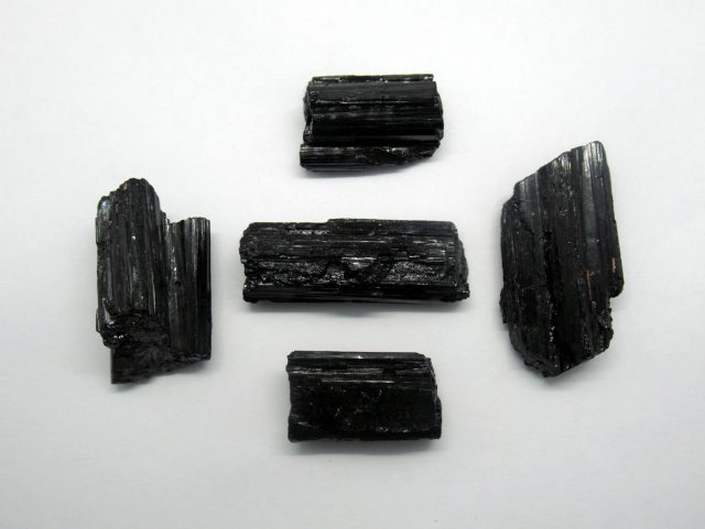 Healing Light Online Psychic Readings and Merchandise Black Tourmaline Rough Crystal Pack