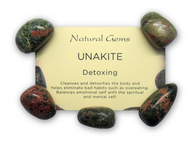 Healing Light Online Psychic Readings and Merchandise Unakite Crystal Pack