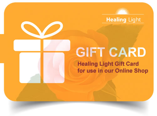 healing light Gift Cards home page image as a link