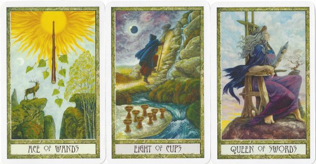 Healing Light Online Psychic Readings and Merchandise The Druid Craft Tarot Set by Philip and Stephanie Carr- Gom