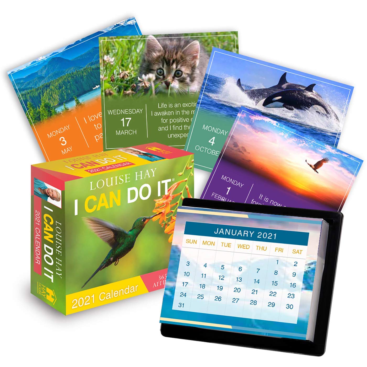Calendar I Can Do It 2021 Calendar 365 Daily Affirmations By Louise Hay Calendar 2021 Healing Light i can do it 2021 calendar 365 daily affirmations c