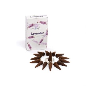 Healing Light Stamford Cones Incense Lavender for sale online