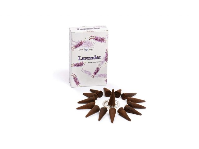 Healing Light Stamford Cones Incense Lavender for sale online