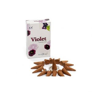 Healing Light Stamford Cones Incense Violet for sale online