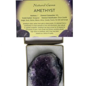 Healing Light Online Psychic Readings and Merchandise Amethyst in gift box