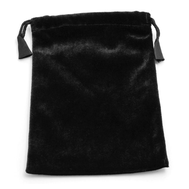 Healing Light Online Psychic Readings and Merchandise Black velvet tarot/oracle bag