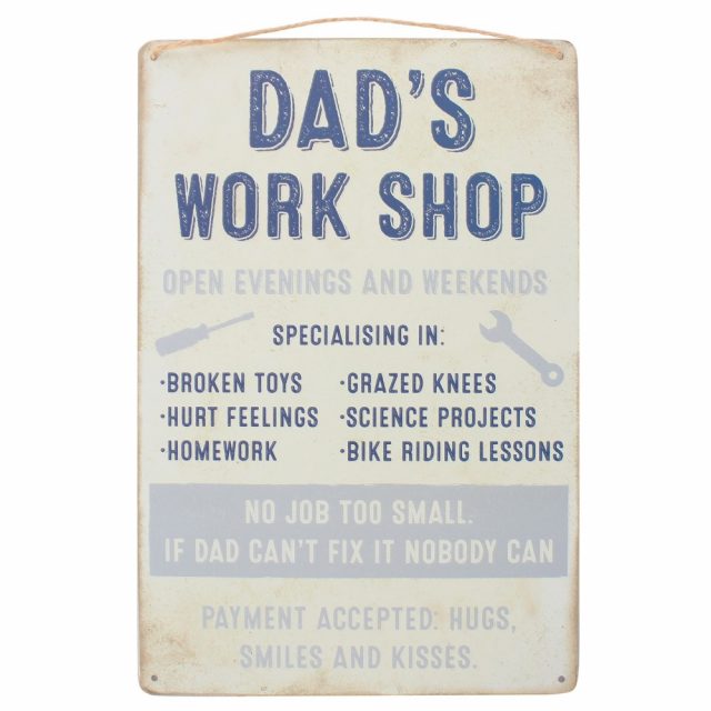 Healing Light Online Psychic Readings and Merchandise Dads Workshop Sign