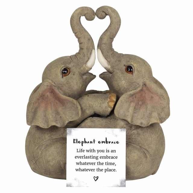 Healing Light Online Psychic Readings and Merchandise Elephant Embrace ornament
