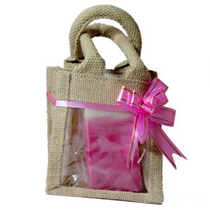 Healing Light Online Psychic Readings and Merchandise 4 soaps in jute bag