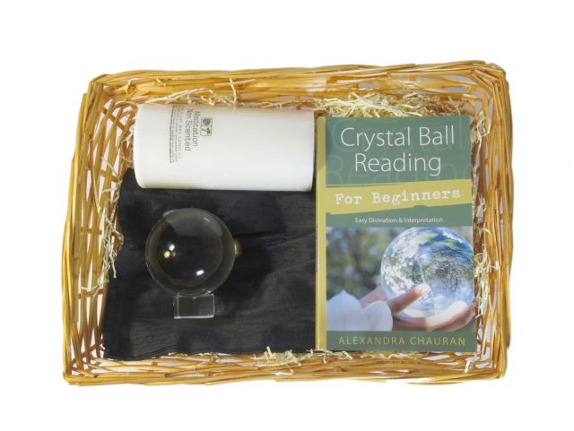 Healing Light Online Psychic Readings and Merchandise Christmas Hamper Crystal Ball