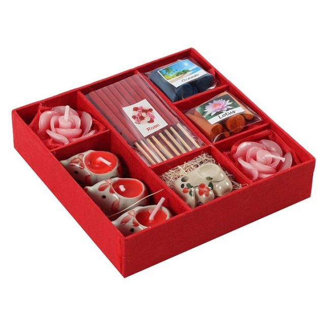Healing Light Online Psychic Readings and Merchandise Red Eleohant Incense gift set