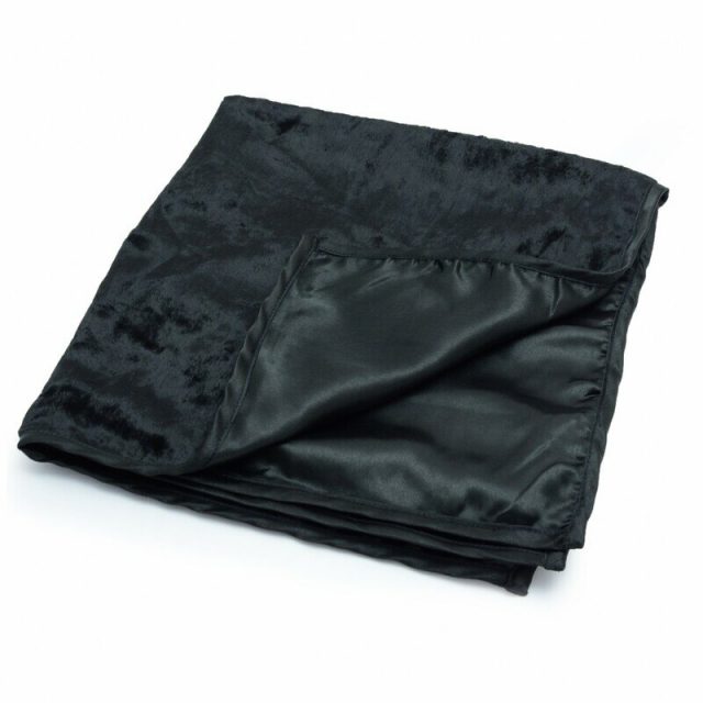 Healing Light Online Psychic Readings and Merchandise Black Satin Reading Cloth