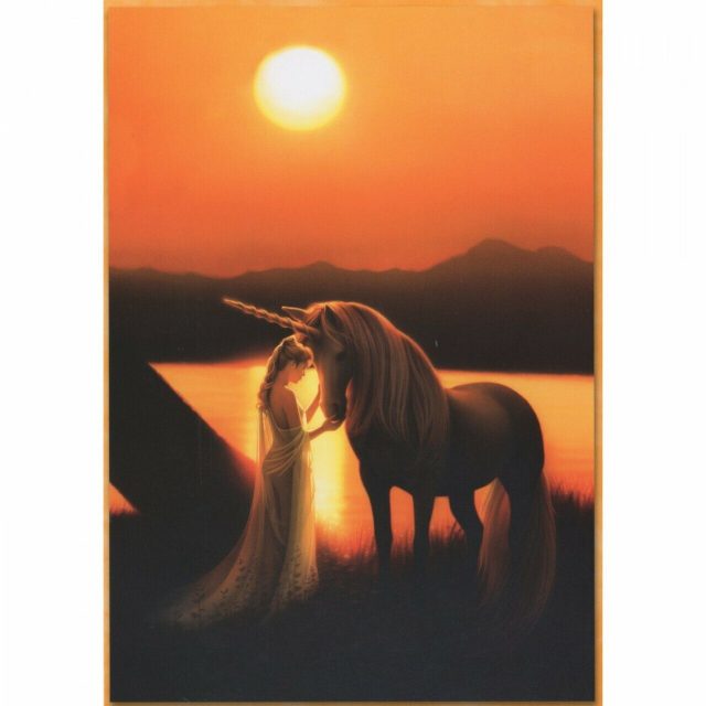 Healing Light Online Psychic Readings and Merchandise Enchanted Evening unicorn card