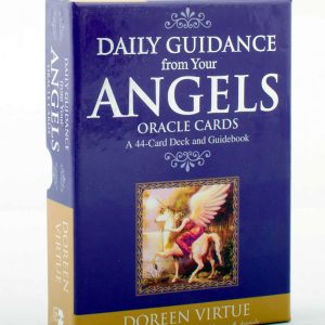 Healing Light Online Psychic Readings and Merchandise Daily Guidance from your angels cards by Doreen Virtue Front image