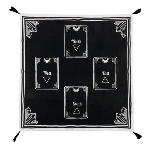 Healing Light 70x70cm 4 Card Tarot Spread Altar Cloth Photo