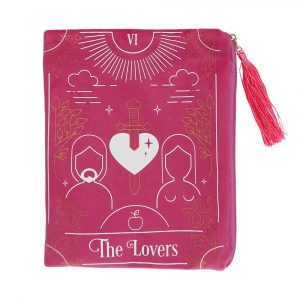 Healing Light The Lovers Tarot Card Zippered Bag main Photo