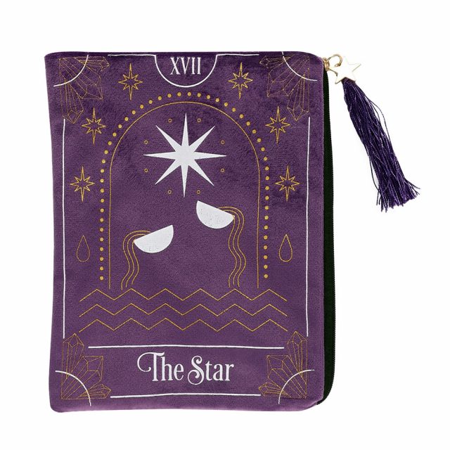 Healing Light The Star Tarot Card Zippered Bag main Photo