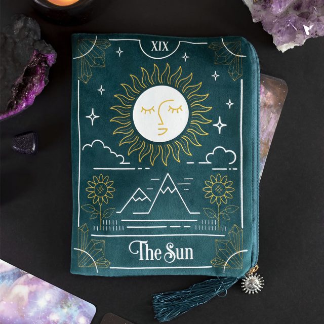 Healing Light The Sun Tarot Card Zippered Bag image 2