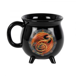 Healing Light Beltane Colour Changing Cauldron Mug by Anne Stokes Photo