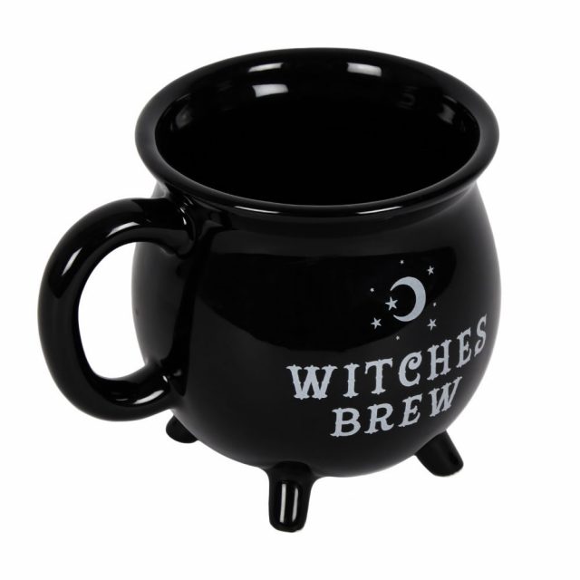 Healing Light Black Witches Brew Cauldron Mug Photo 2