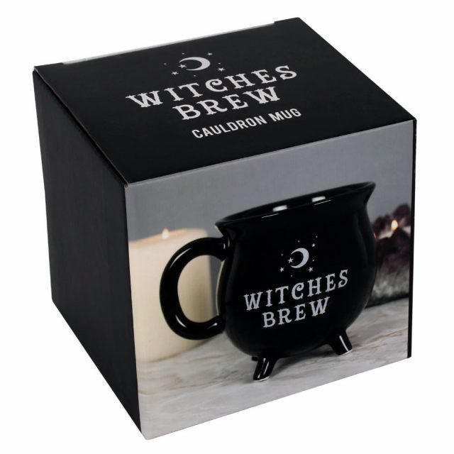 Healing Light Black Witches Brew Cauldron Mug Photo 3