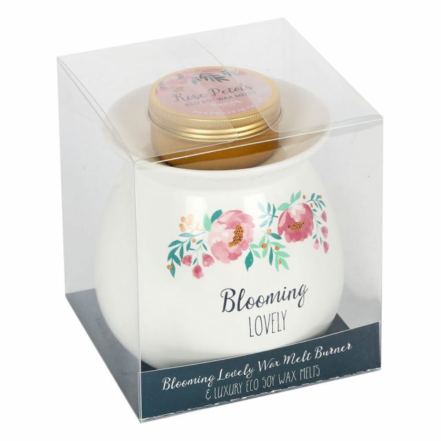 Healing Light Large Blooming Lovely Wax Melt Burner Gift Set Photo 3