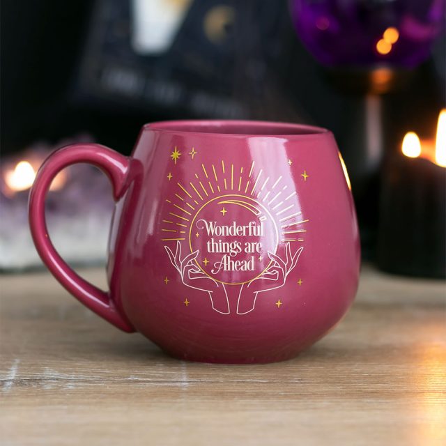 Healing Light Pink Fortune Teller Colour Changing Mug Photo