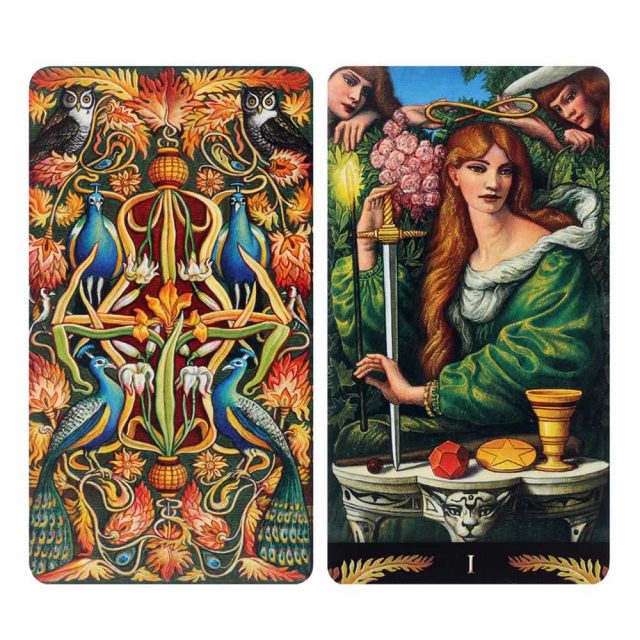 Healing Light Pre-Raphaelite Tarot Cards Photo 3