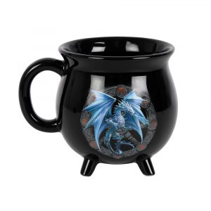 Healing Light Yule Colour Changing Cauldron Mug by Anne Stokes Photo