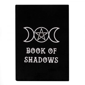 Healing Light Book of Shadows Velvet A5 Notebook Cover Photo