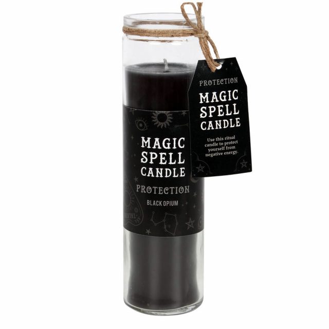 Healing Light Opium 'Protection' Spell Tube Candle Photo