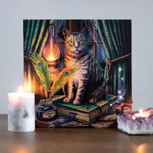 Healing Light Book of Shadows Light Up Canvas Plaque by Lisa Parker main Photo