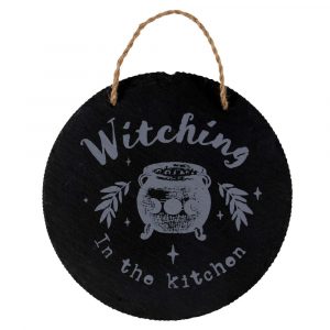 Healing Light Witching In The Kitchen Slate Hanging Sign main Photo