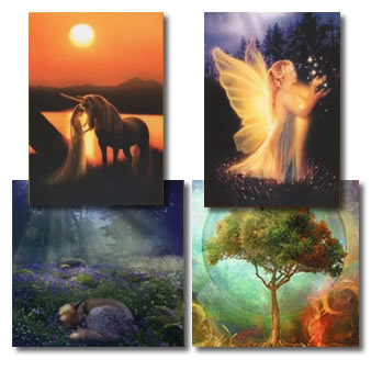 healing light online new-age shop New-Age Greetings Cards for sale category link image