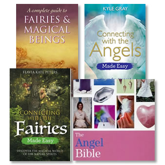 healing light online psychics and online new-age shop Books on Angels and Fairies for sale category link image