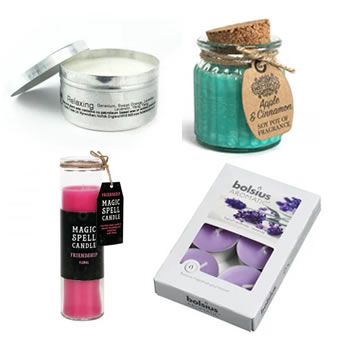 healing light online psychics and online new-age shop Candles for sale category link image