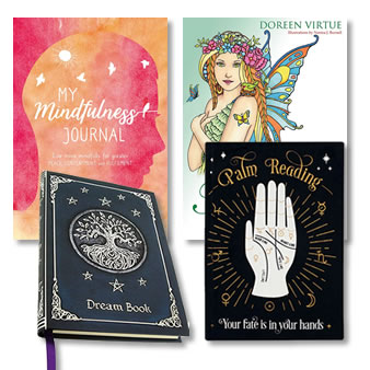 healing light online psychics and online new-age shop Journals and Colouring Books for sale category link image