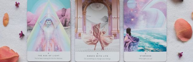Healing Light, what are Oracle Cards used for top photo