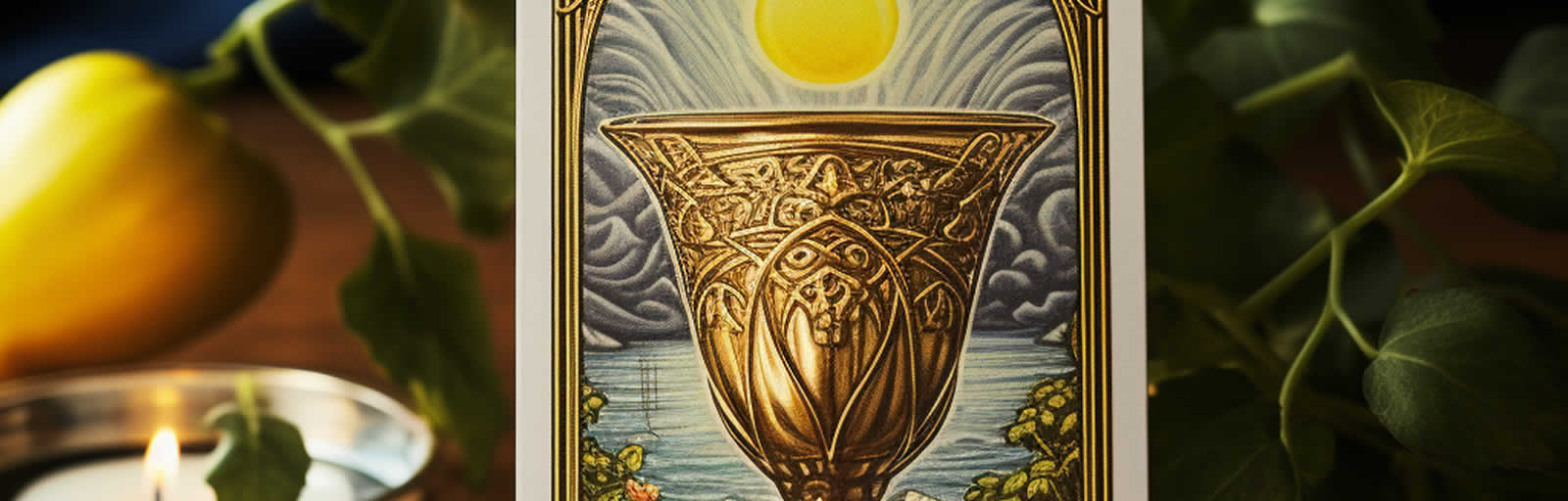 Healing Light, Ace of cups meaning, Main image